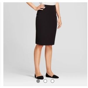 Women's Bi-Stretch Twill Pencil Skirt - A New Day™